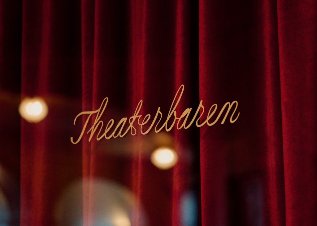 Logo and branding for Theaterbaren by OlssønBarbieri – BP&O