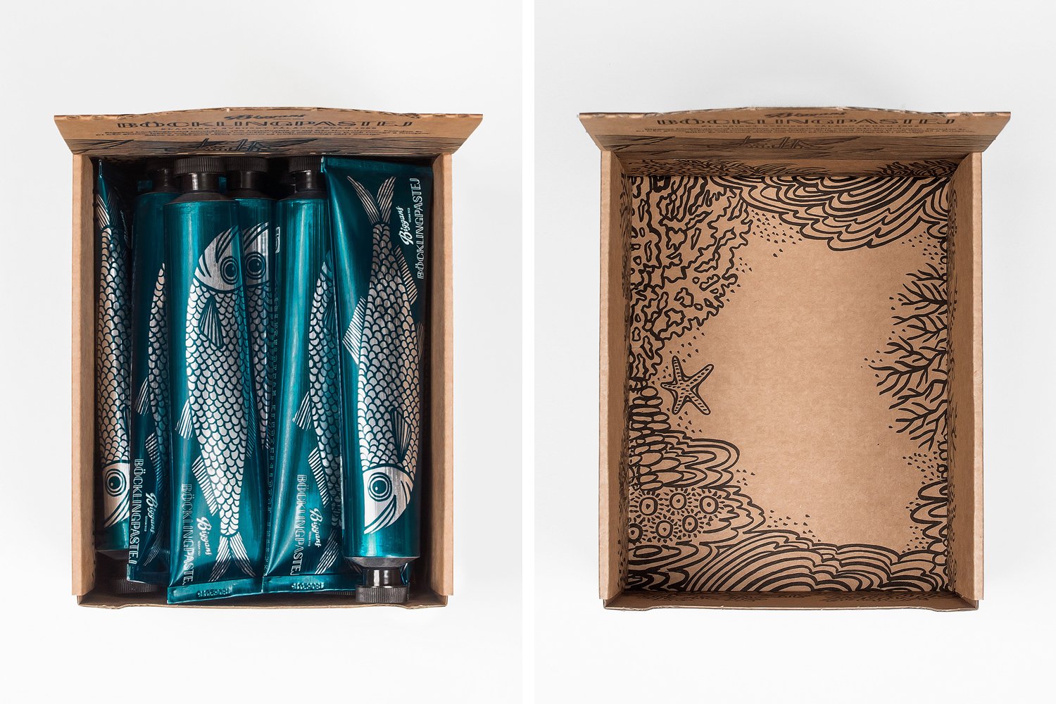 New Packaging for Biggans Böcklingpastej by Bedow — BP&O