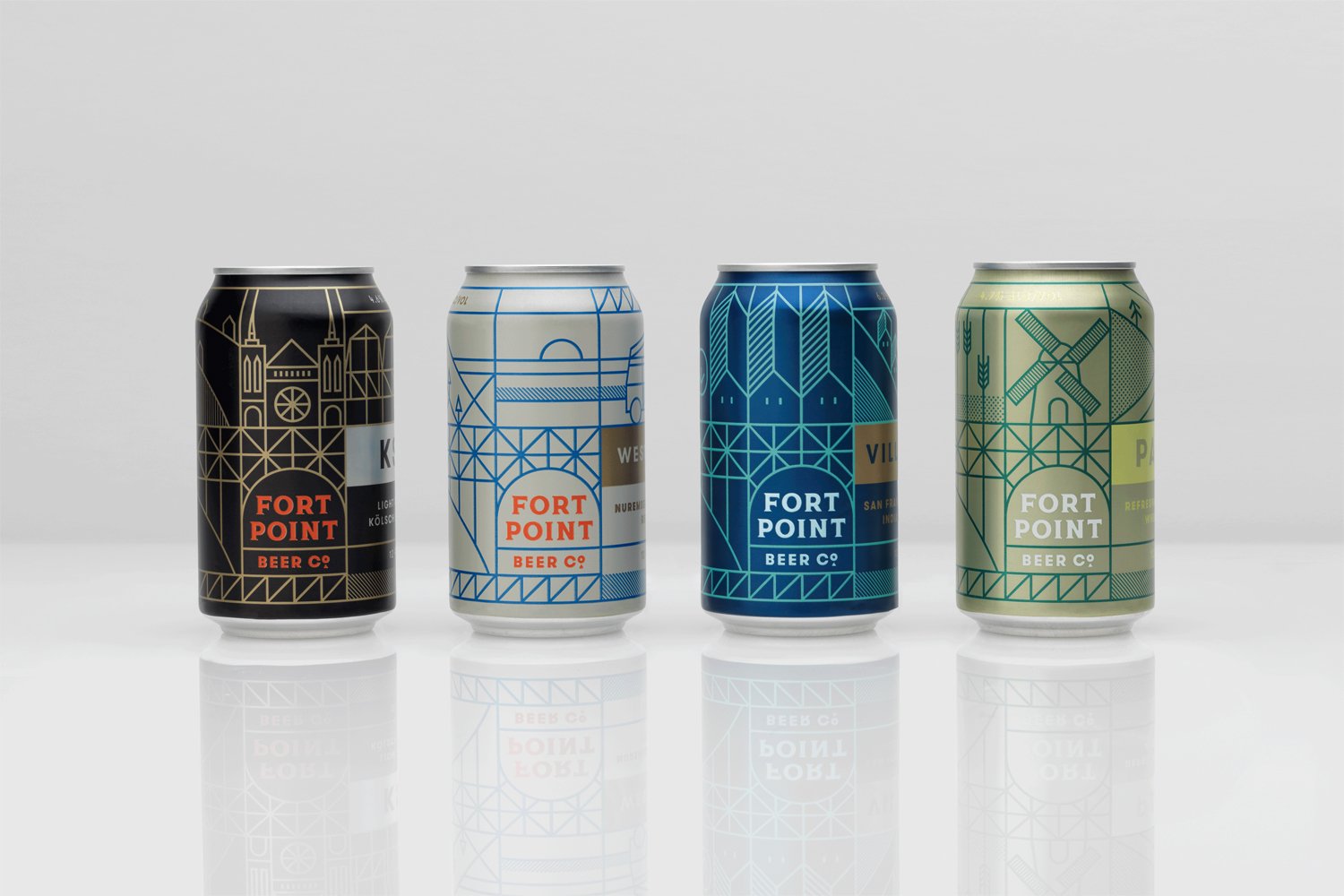 New Packaging for Fort Point Beer Co. by Manual — BP&O