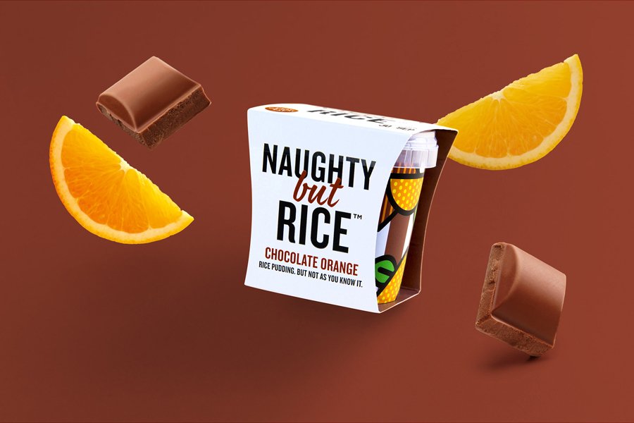 Package Design for Naughty But Rice by Robot Food — BP&O