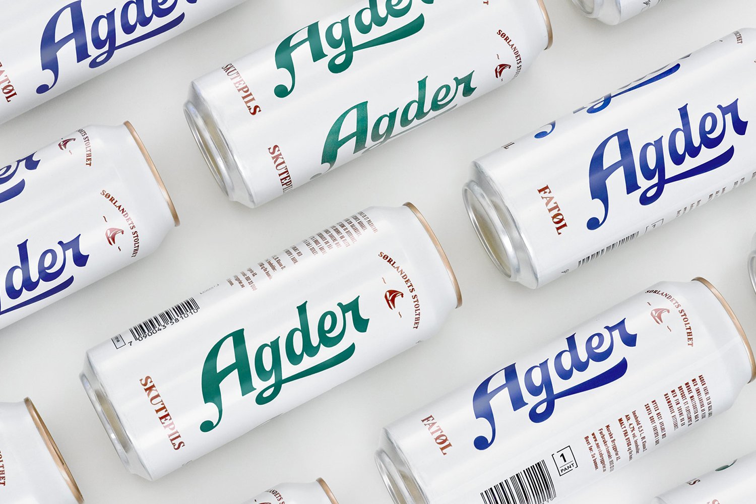 New Packaging Design for Agder Brewery by Frank — BP&O