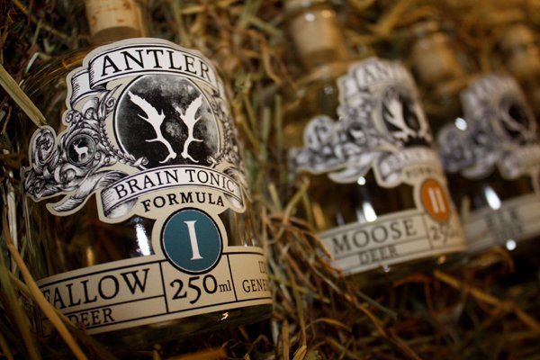 New Packaging for Antler Brain Tonic by Jack Neville - BP&O