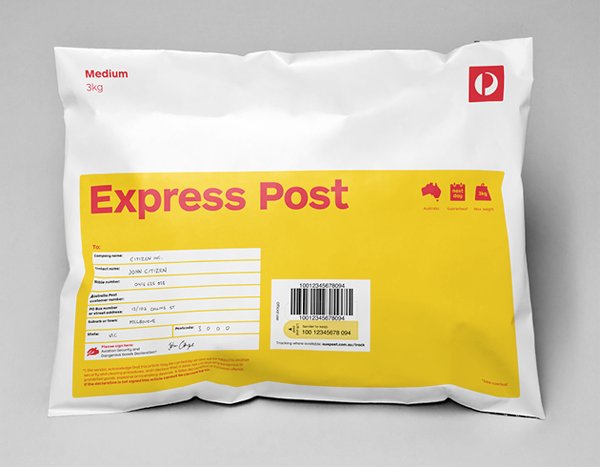 New Packaging for Australia Post's Domestic Parcels - BP&O
