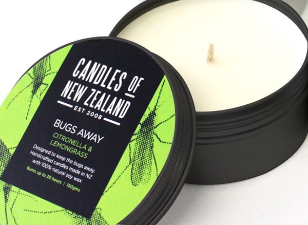 Packaging for Candles of New Zealand by Family Design - BP&O