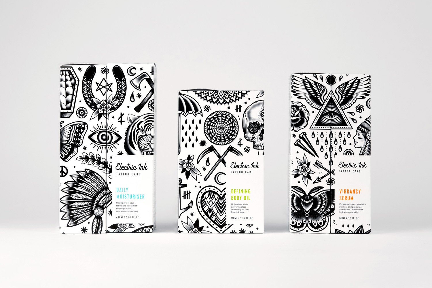 New Packaging Design for Electric Ink by Robot Food — BP&O