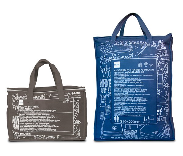 New Packaging for Hema Dekbed by Studio Kluif - BP&O