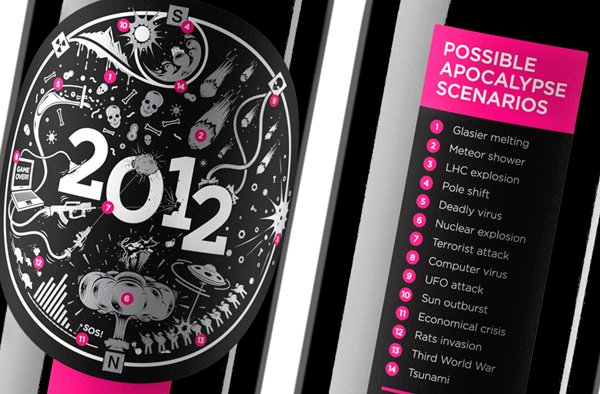 New Packaging for NYE Wine by Studio In - BP&O