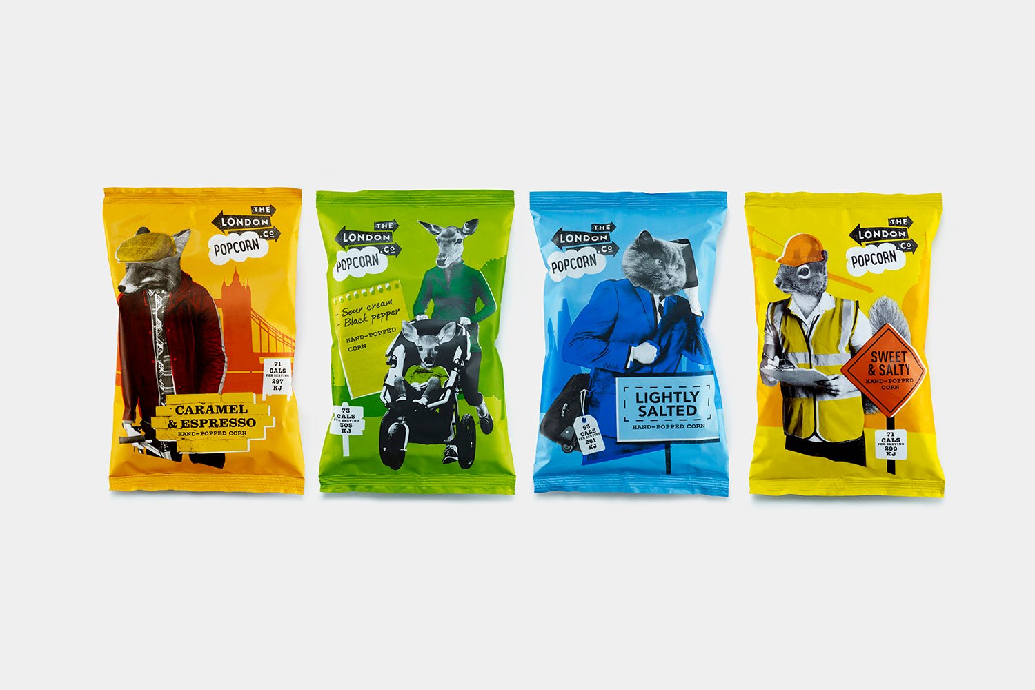 Packaging Design for The London Popcorn Co. by B&B Studio — BP&O