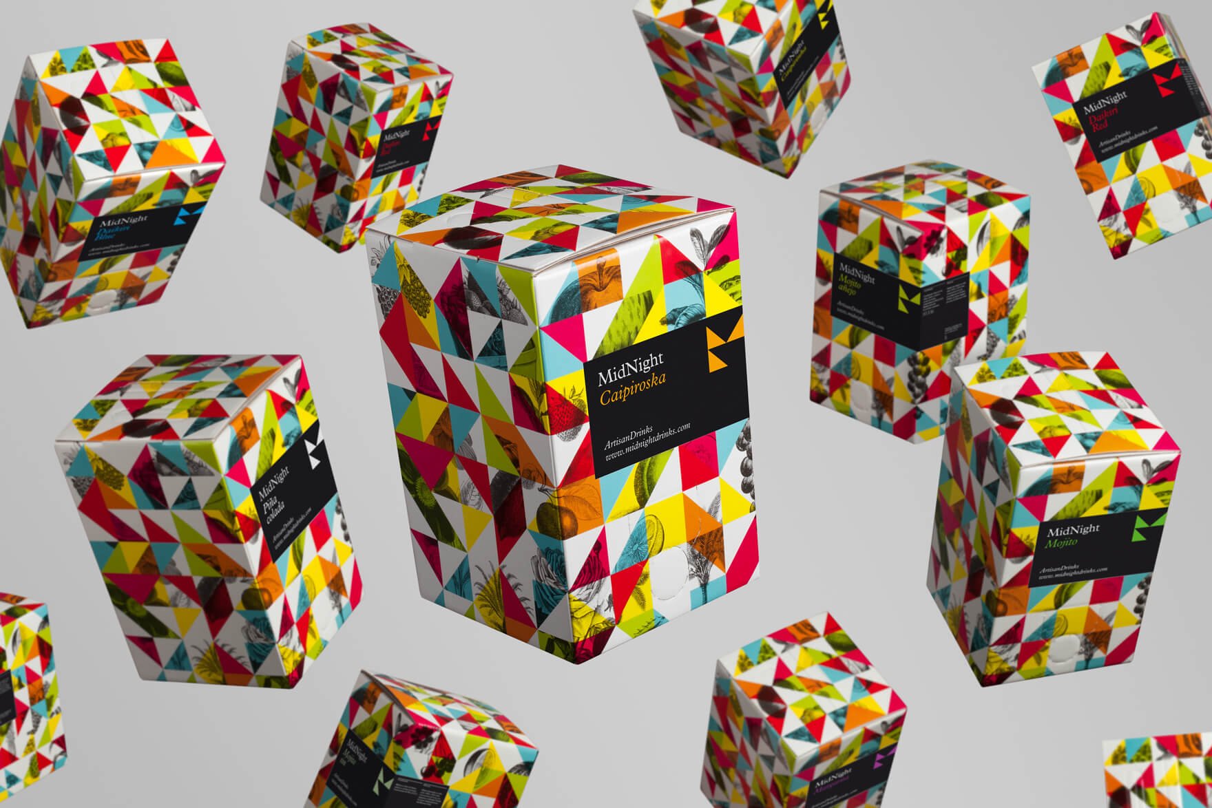 New Packaging for MidNight Cocktails by Mucho - BP&O