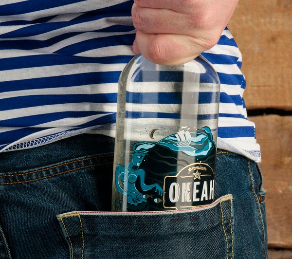New Packaging for Ocean Premium Vodka by Alexey Seoev - BP&O