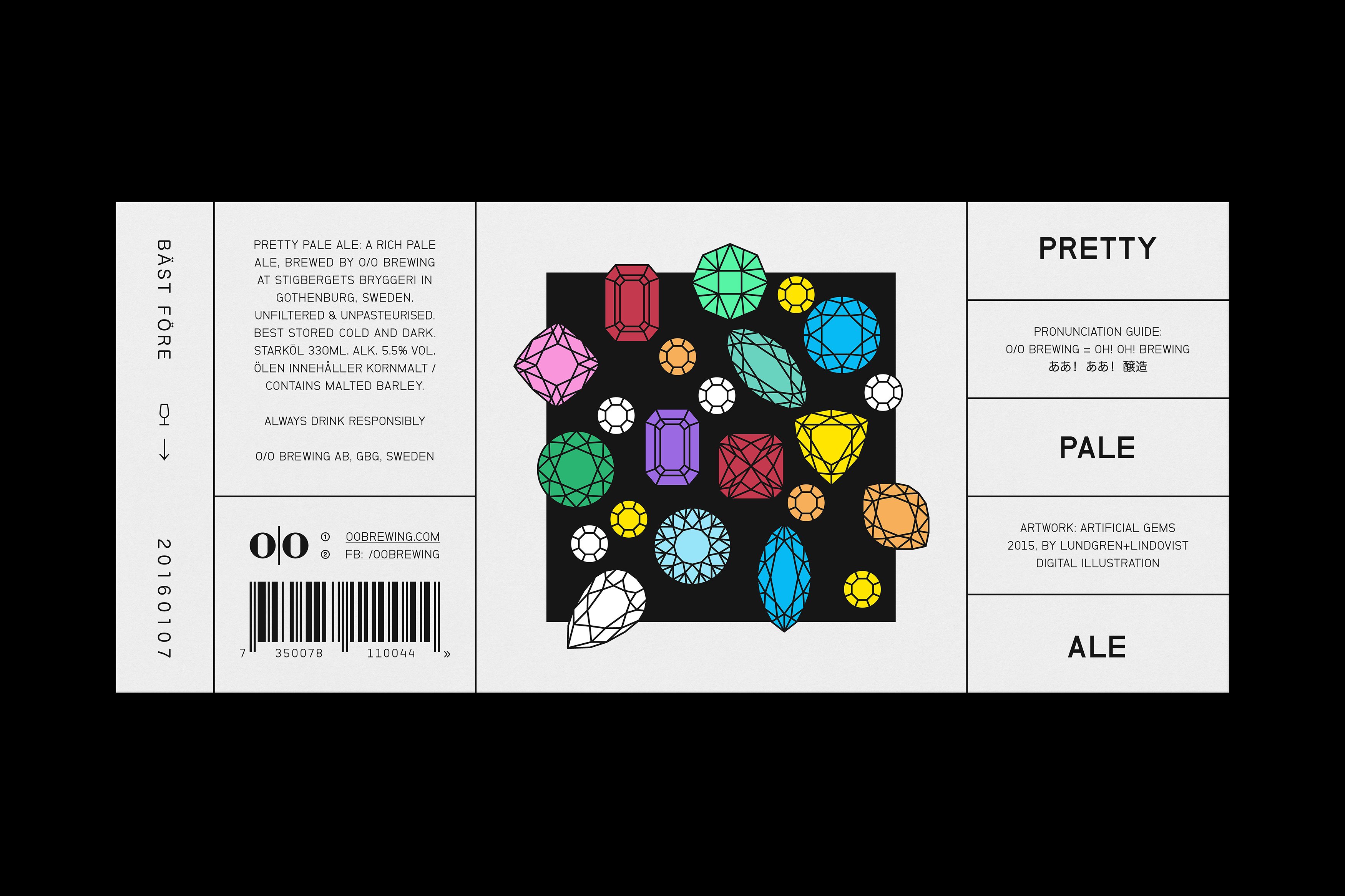 Packaging for O/O Brewing by Lundgren+Lindqvist — BP&O
