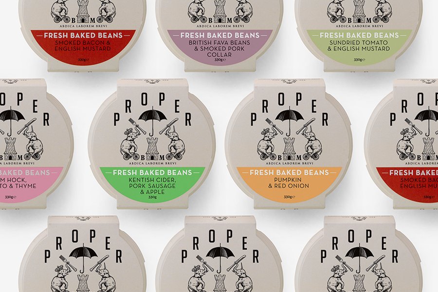 New Packaging for Proper Beans by Interabang - BP&O