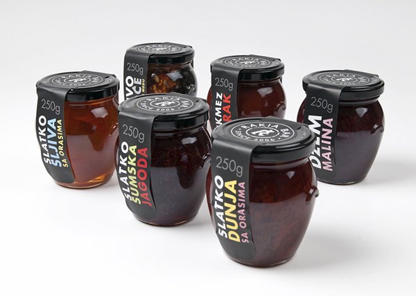 Packaging for Rakia Bar Preserves by Coba & Associates - BP&O