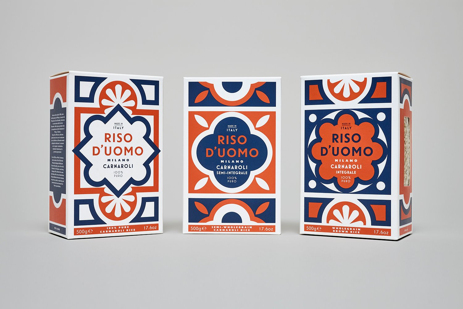 New Packaging for Riso D'uomo by Here Design — BP&O