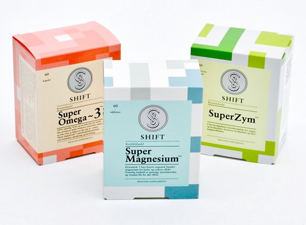 New Packaging for Vitalkost Shift by Ghost - BP&O