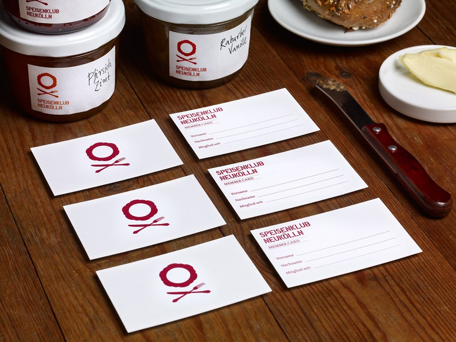 New Brand Identity for Speisenklub Neukölln by Mucho - BP&O