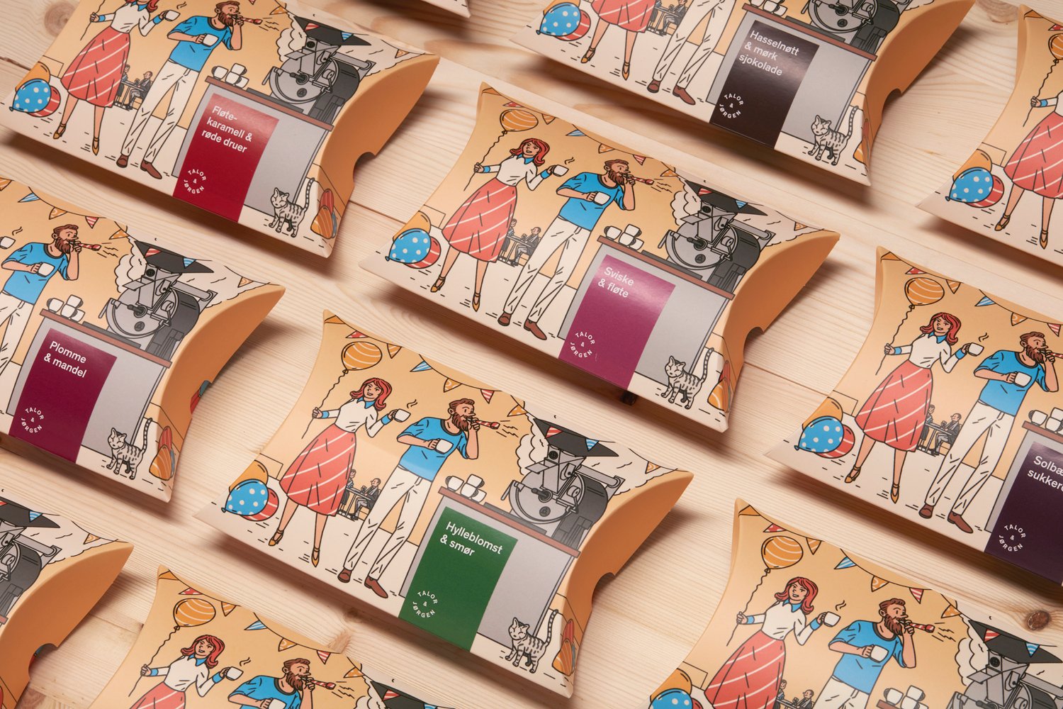New Packaging Design for Talor&Jørgen by Bielke & Yang — BP&O