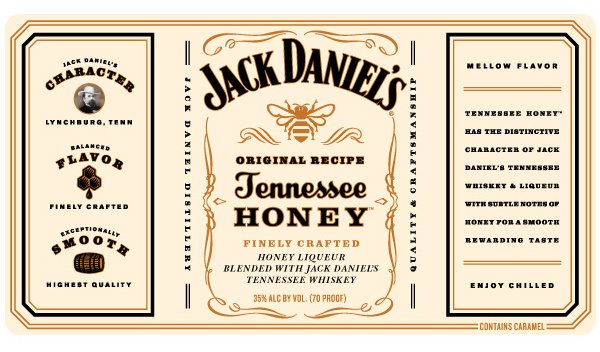 New Packaging for Tennessee Honey designed by Cue Inc - BP&O