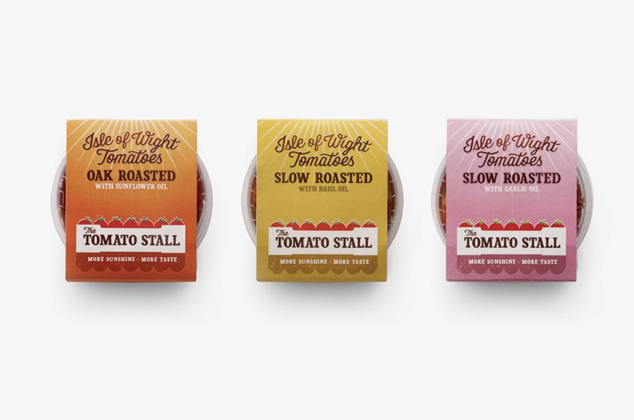 Brand Identity for The Tomato Stall by Designers Anonymous - BP&O