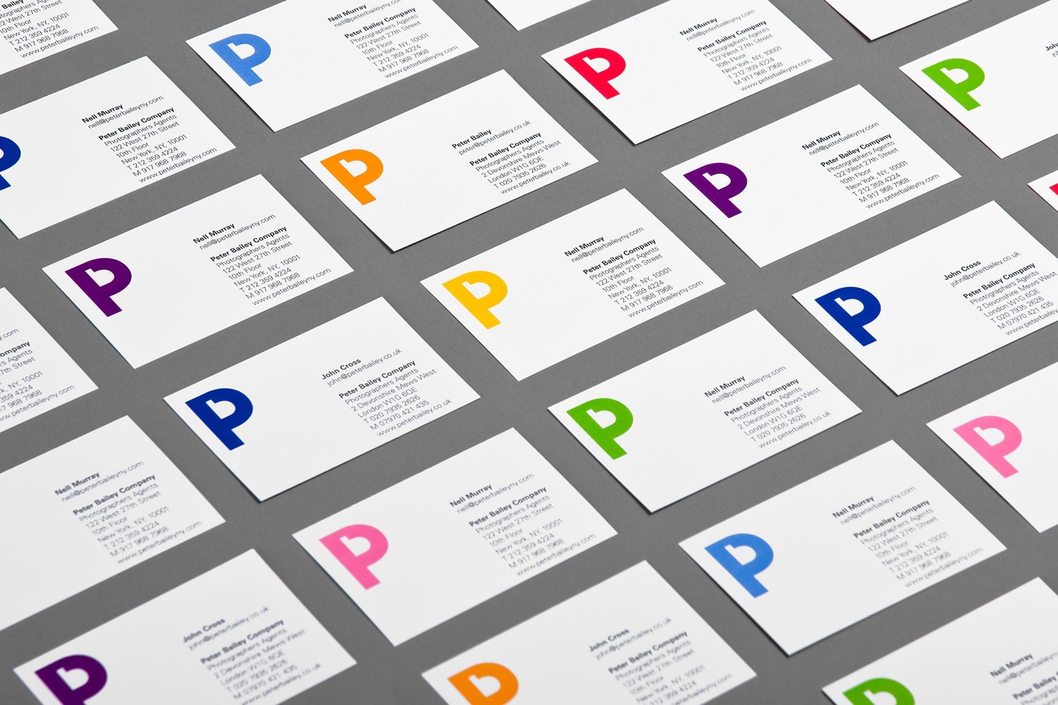 New Logo & Brand Identity for Peter Bailey by Bunch - BP&O
