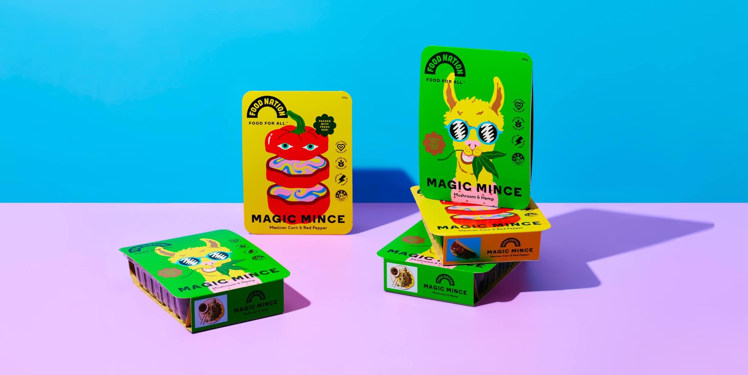 Branding & Packaging for Food Nation by Seachange — BP&O