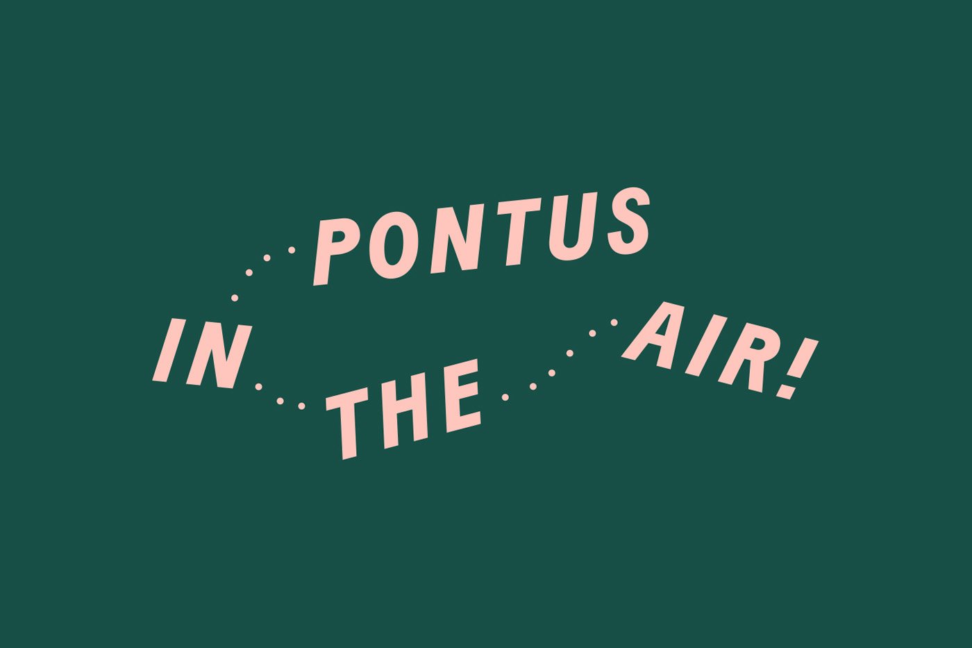 New Branding for Pontus In The Air by Bold — BP&O
