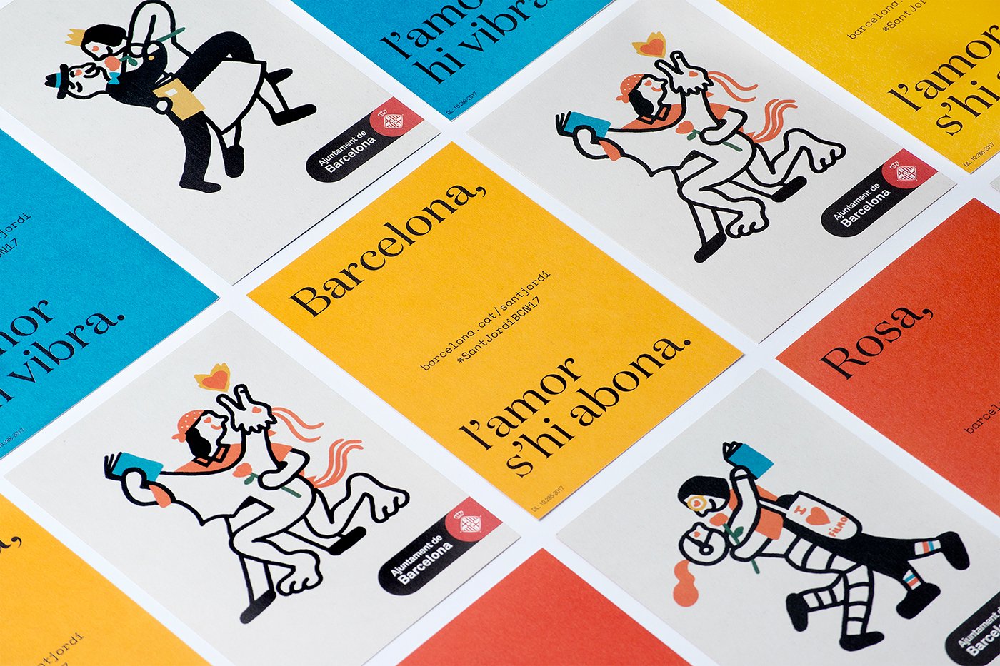 Visual Identity for Sant Jordi Festival '17 by Requena & Capdevila — BP&O