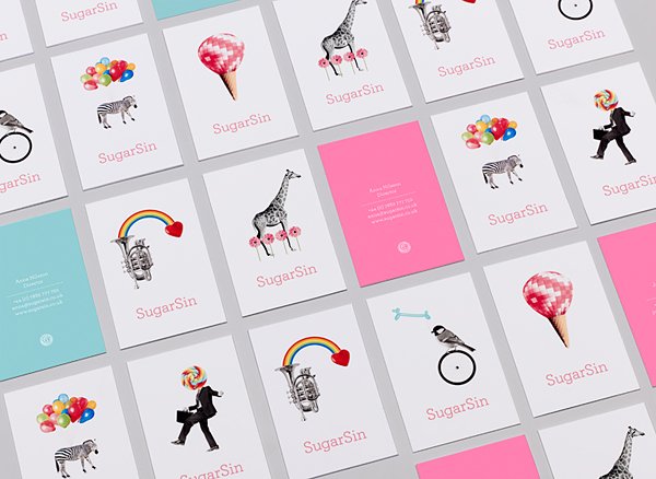 New Brand Identity for SugarSin by &Smith - BP&O