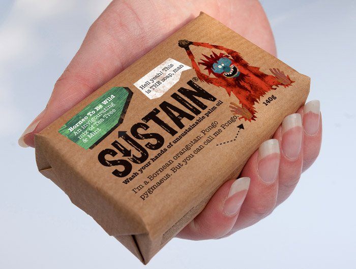 Packaging for Sustain by Simon Inman - BP&O