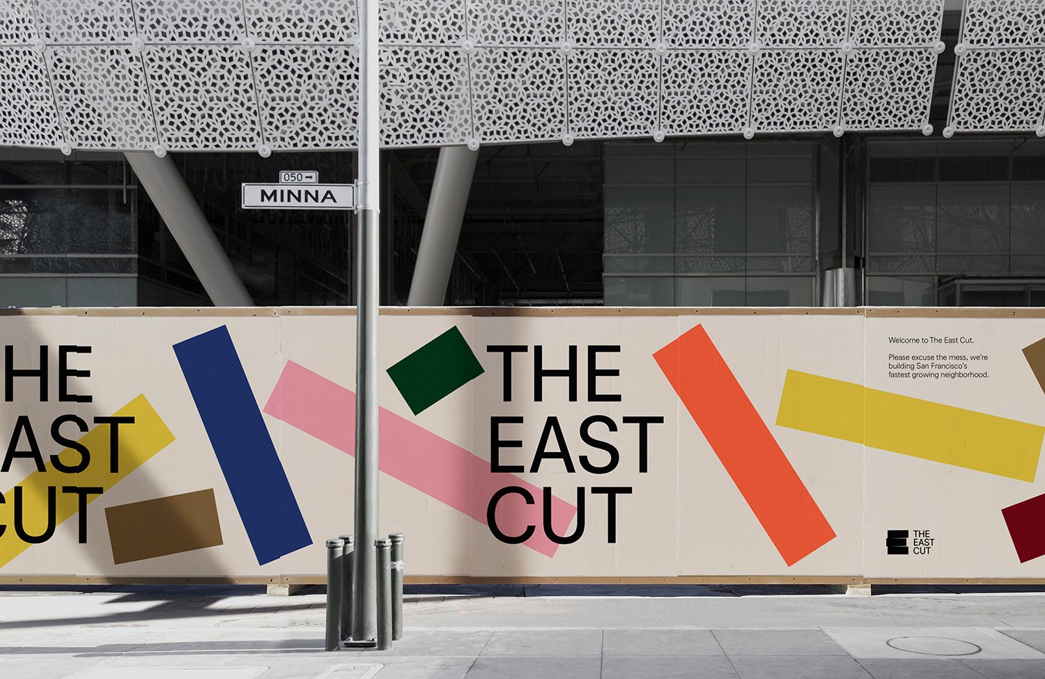 New Logo & Graphic Identity for The East Cut by Collins — BP&O