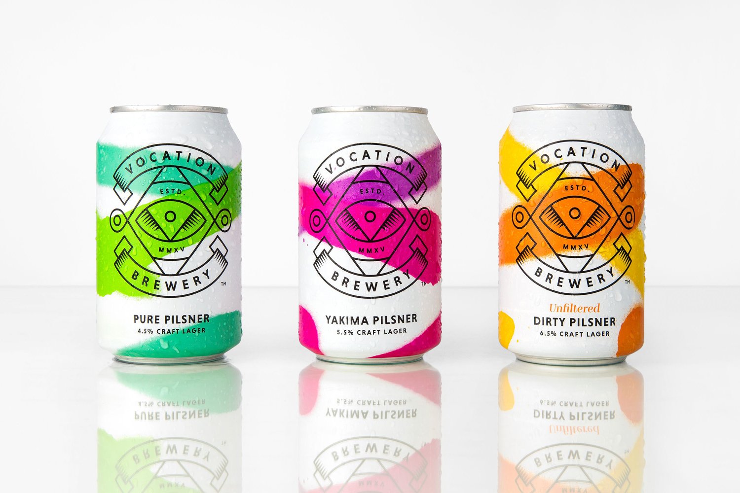Package Design for Vocation Brewery by Robot Food — BP&O