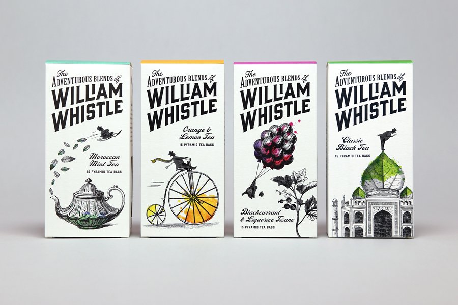 New Packaging for William Whistle by Horse — BP&O