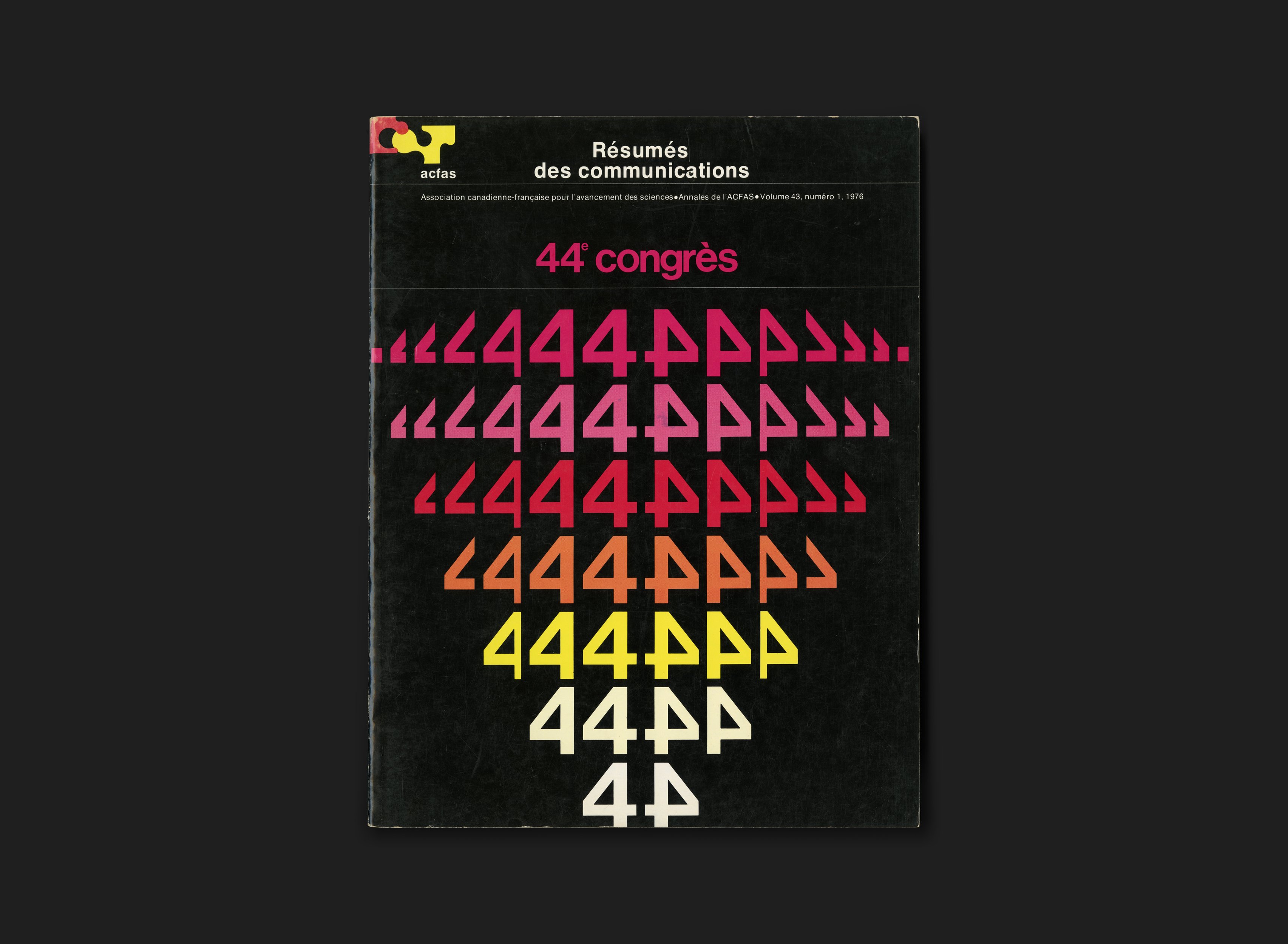 ACFAS 44 Congrès - Canada Modern