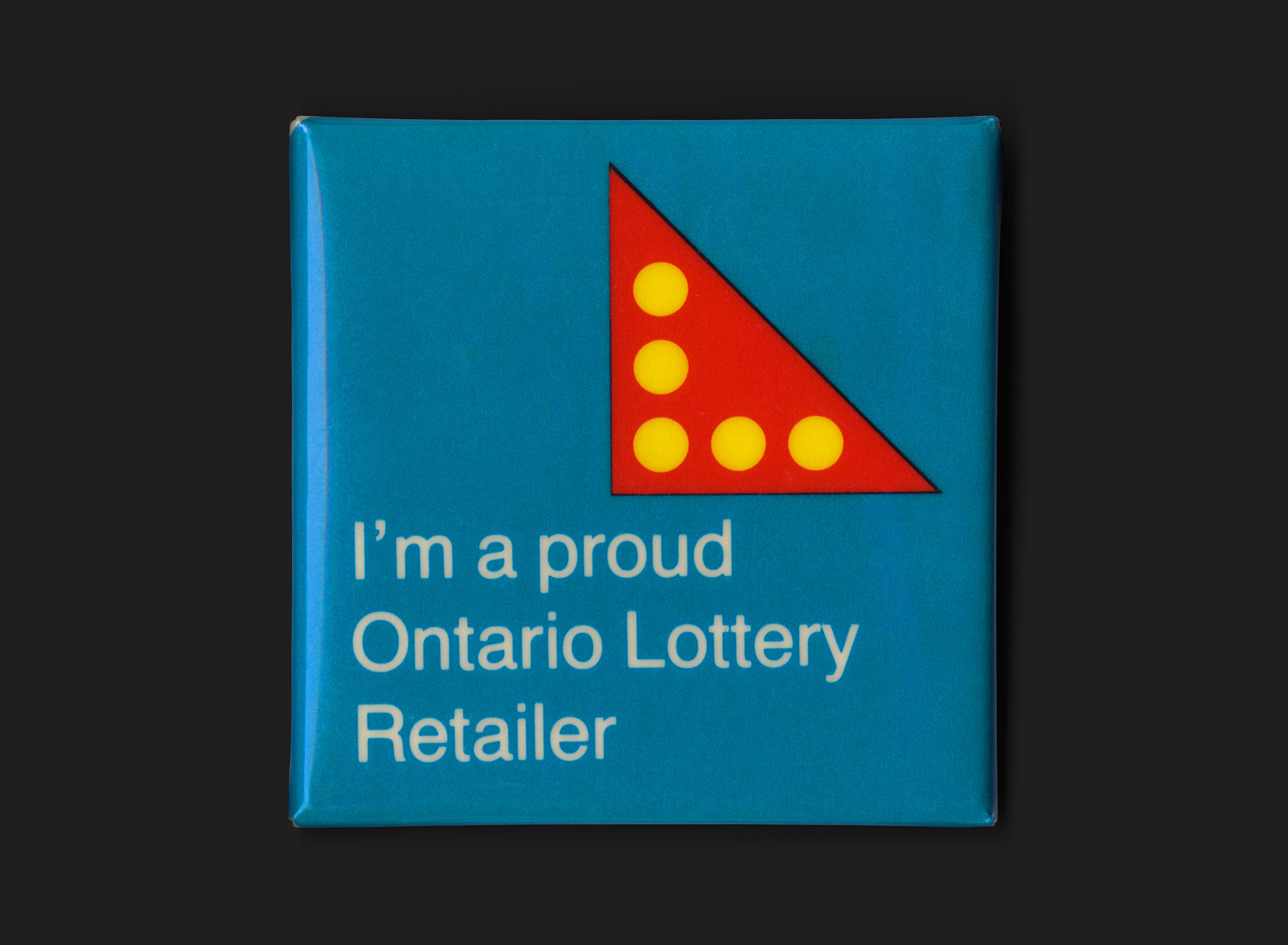 Ontario Lottery Retailers Badge - Canada Modern