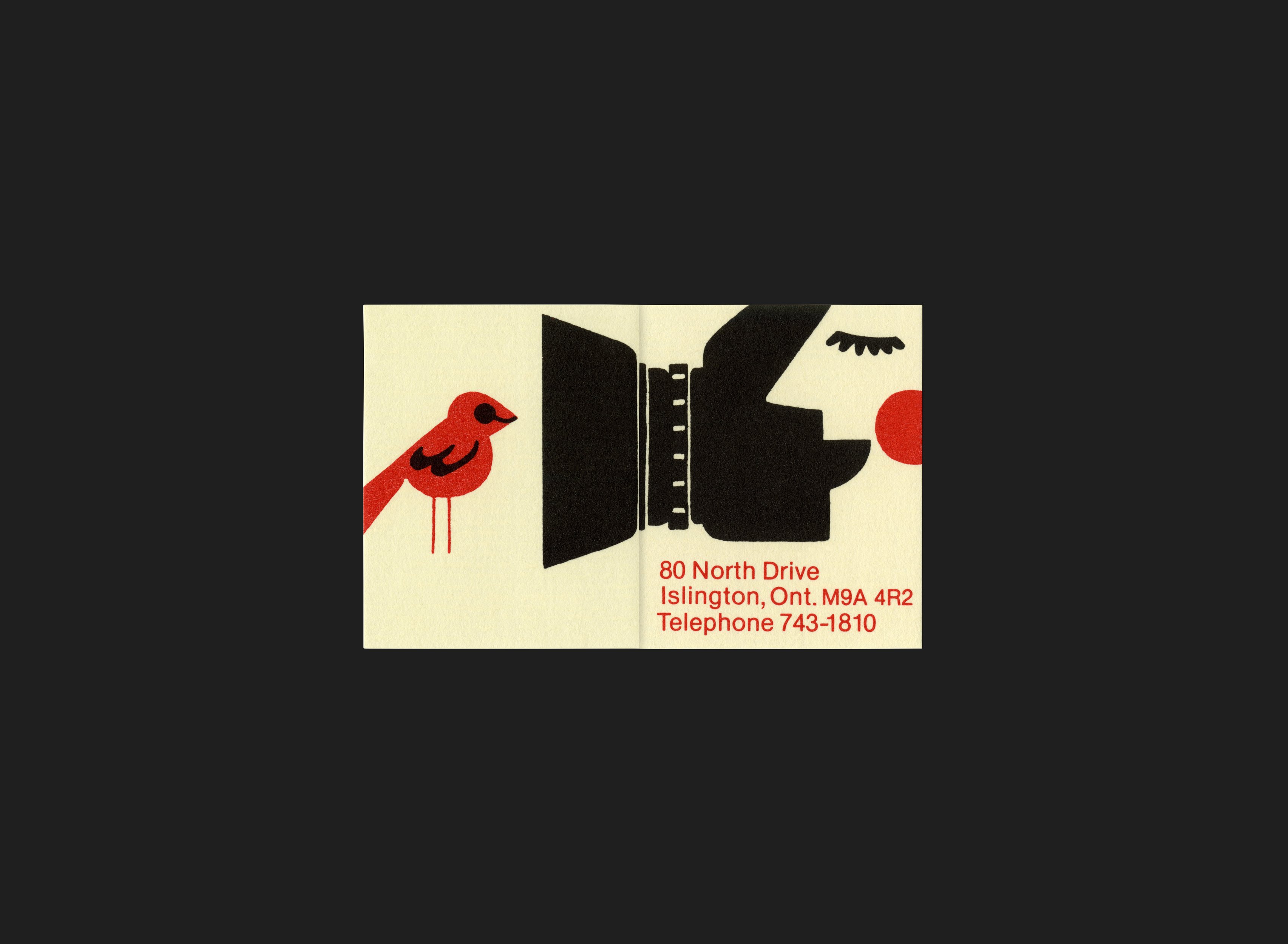 Ross Wemp Photo Business Card - Canada Modern