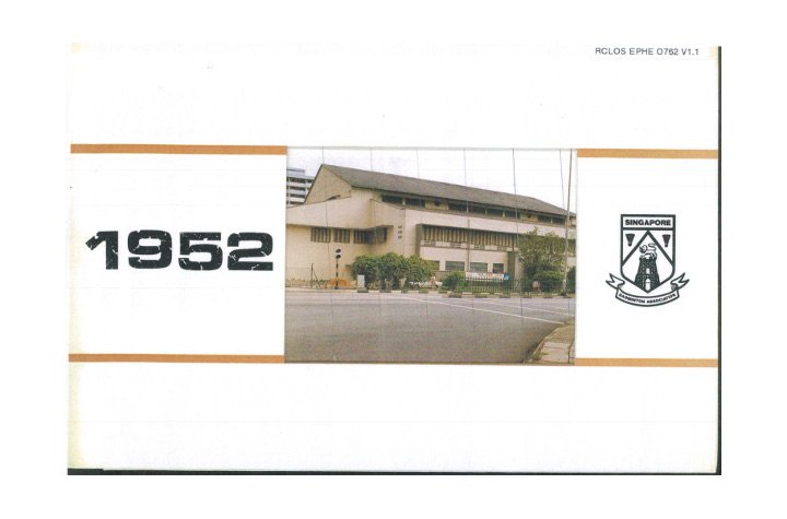 1952 Singapore Badminton Association