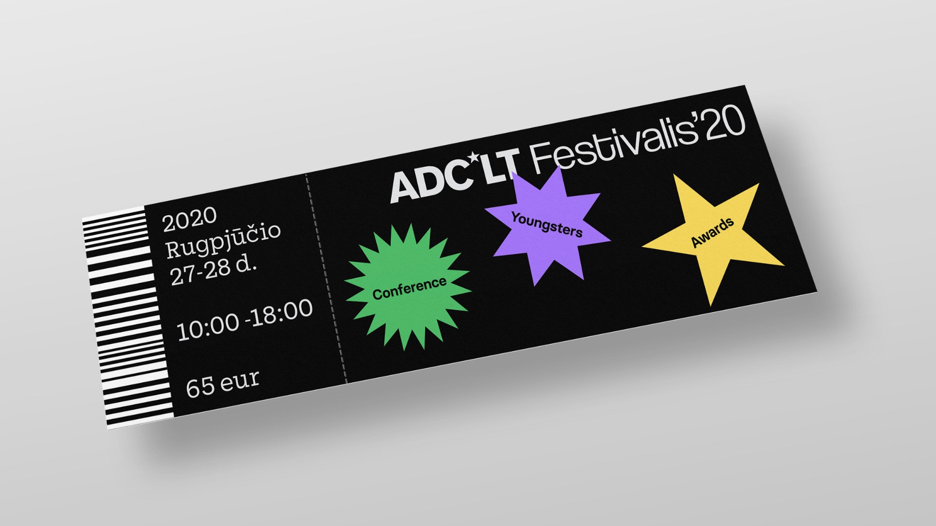ADC*LT festival branding | Mindsparkle Mag