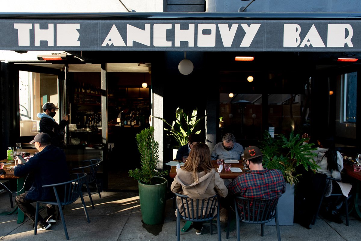 The Anchovy Bar brand creative | Mindsparkle Mag