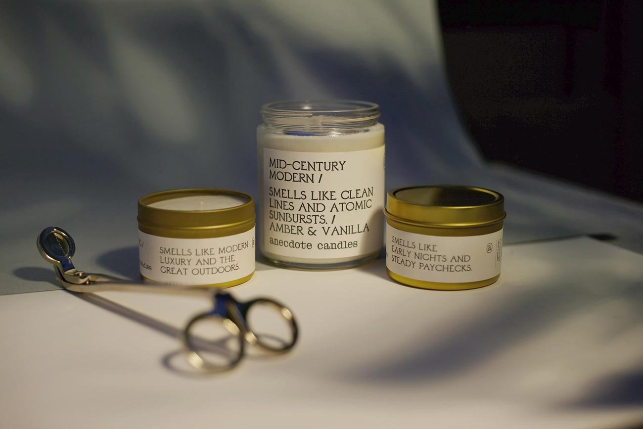 Anecdote Candles Design | Mindsparkle Mag