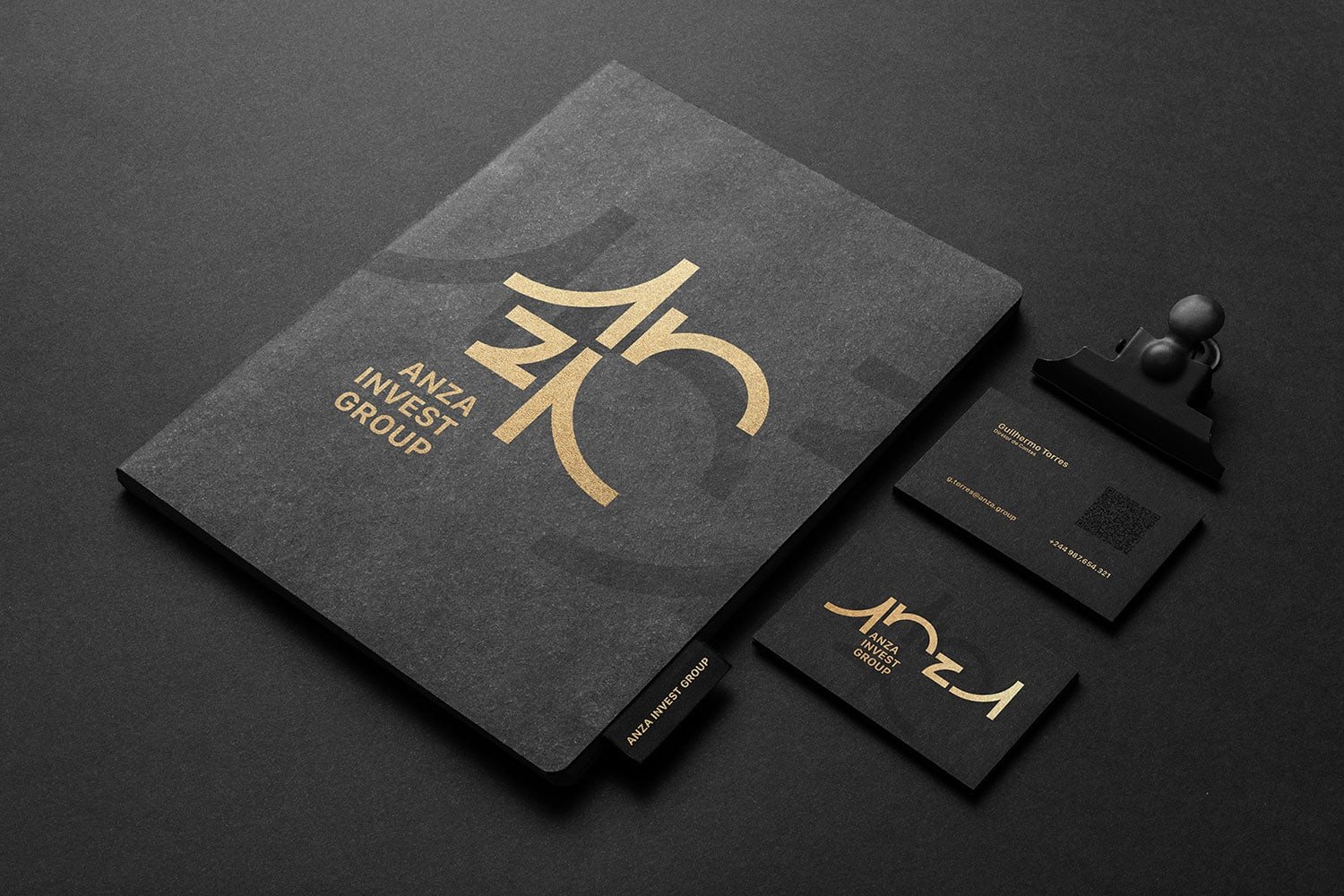 Anza Invest Group Identity | Mindsparkle Mag