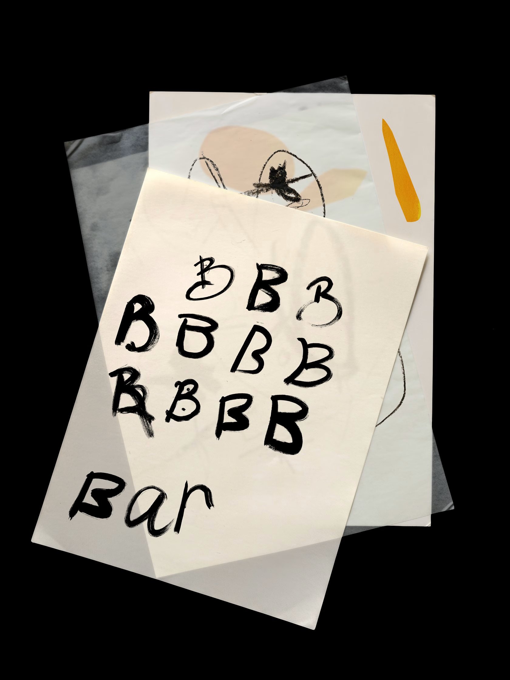 Bar Supernova's wordmark: 100 hand-painted letters, no single author | Mindsparkle Mag