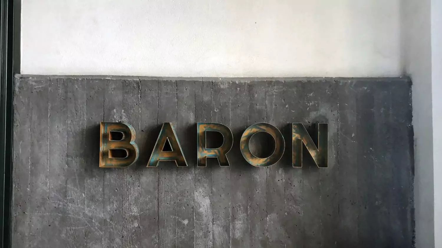 Baron restaurant identity | Mindsparkle Mag