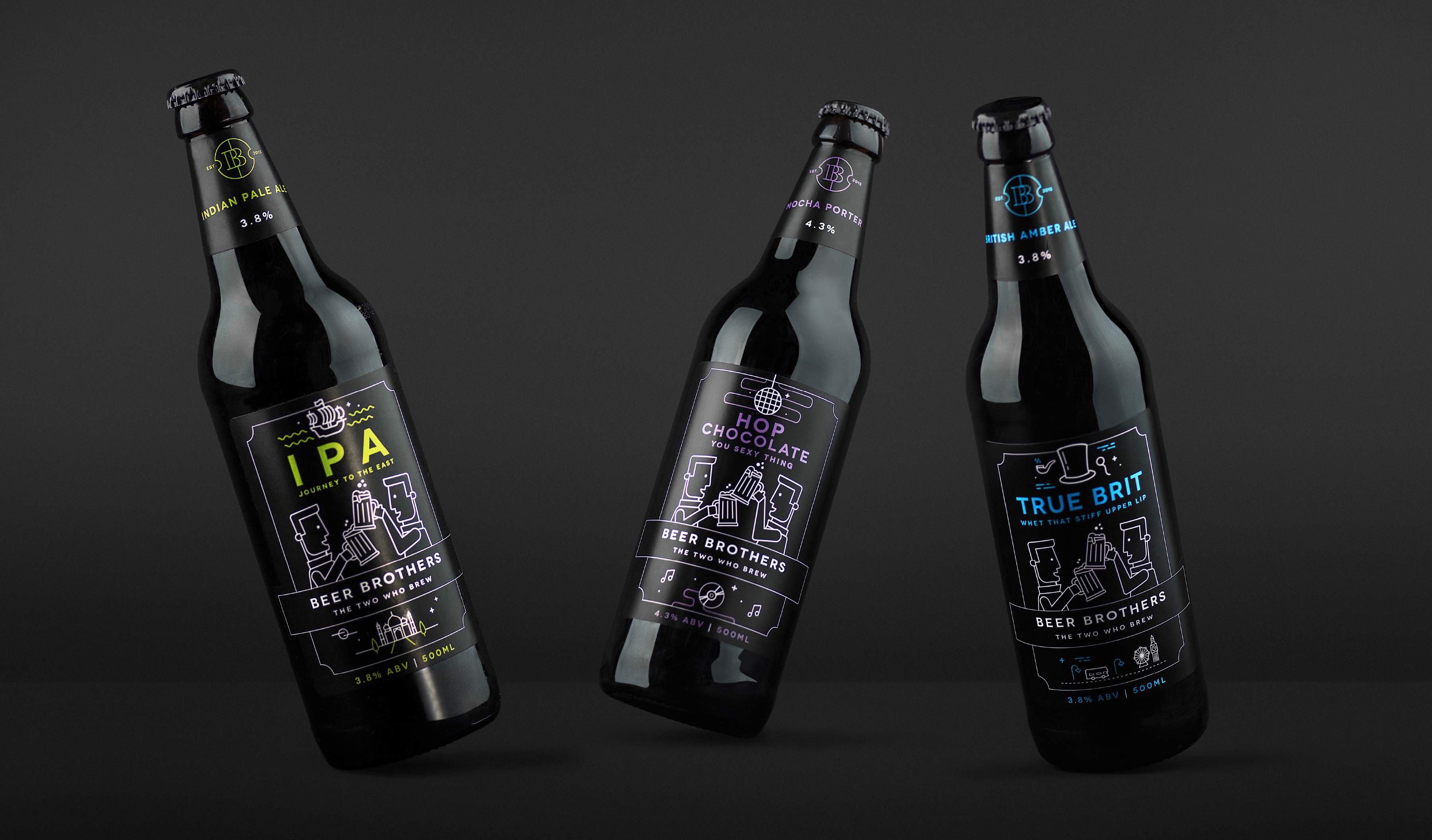 Beer Brothers Packaging Design | Mindsparkle Mag
