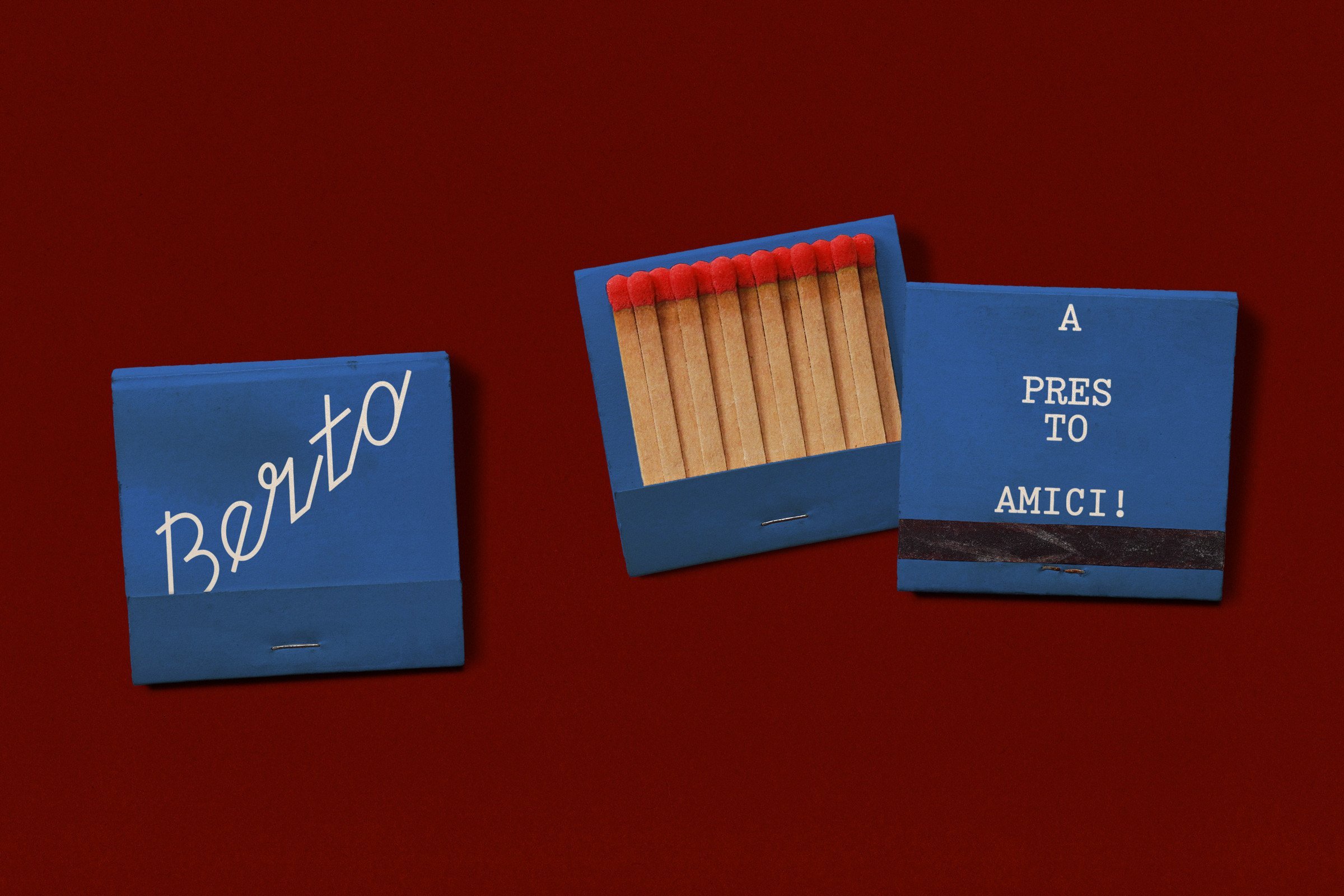Berto osteria brand identity | Mindsparkle