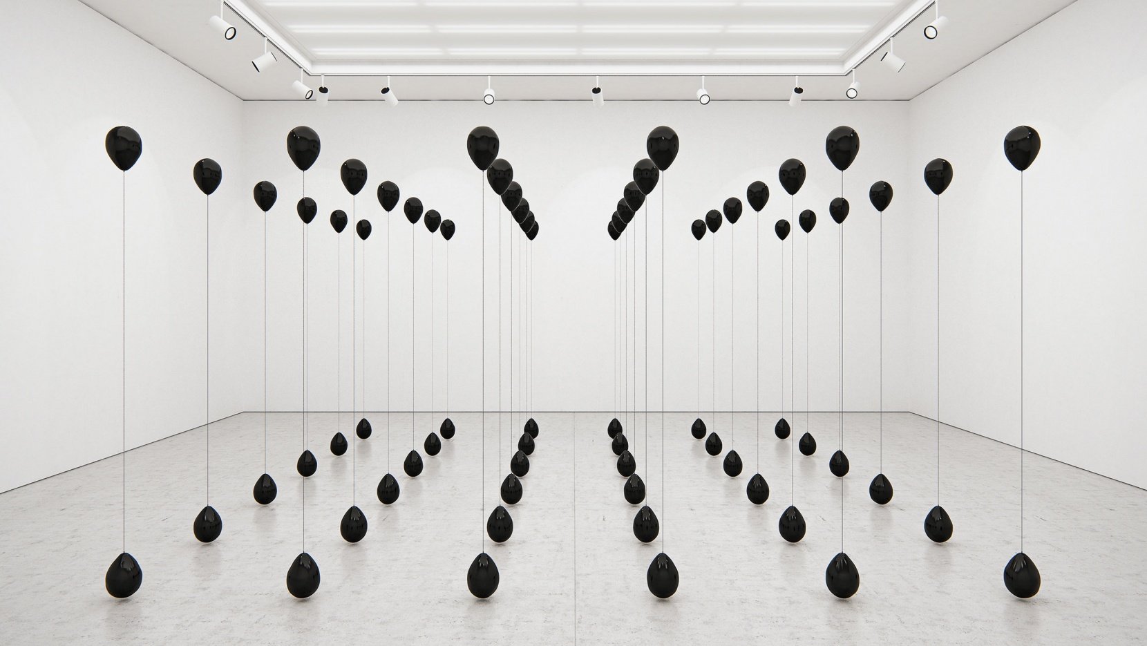 Black Baloons by Tadao Cern | Mindsparkle Mag