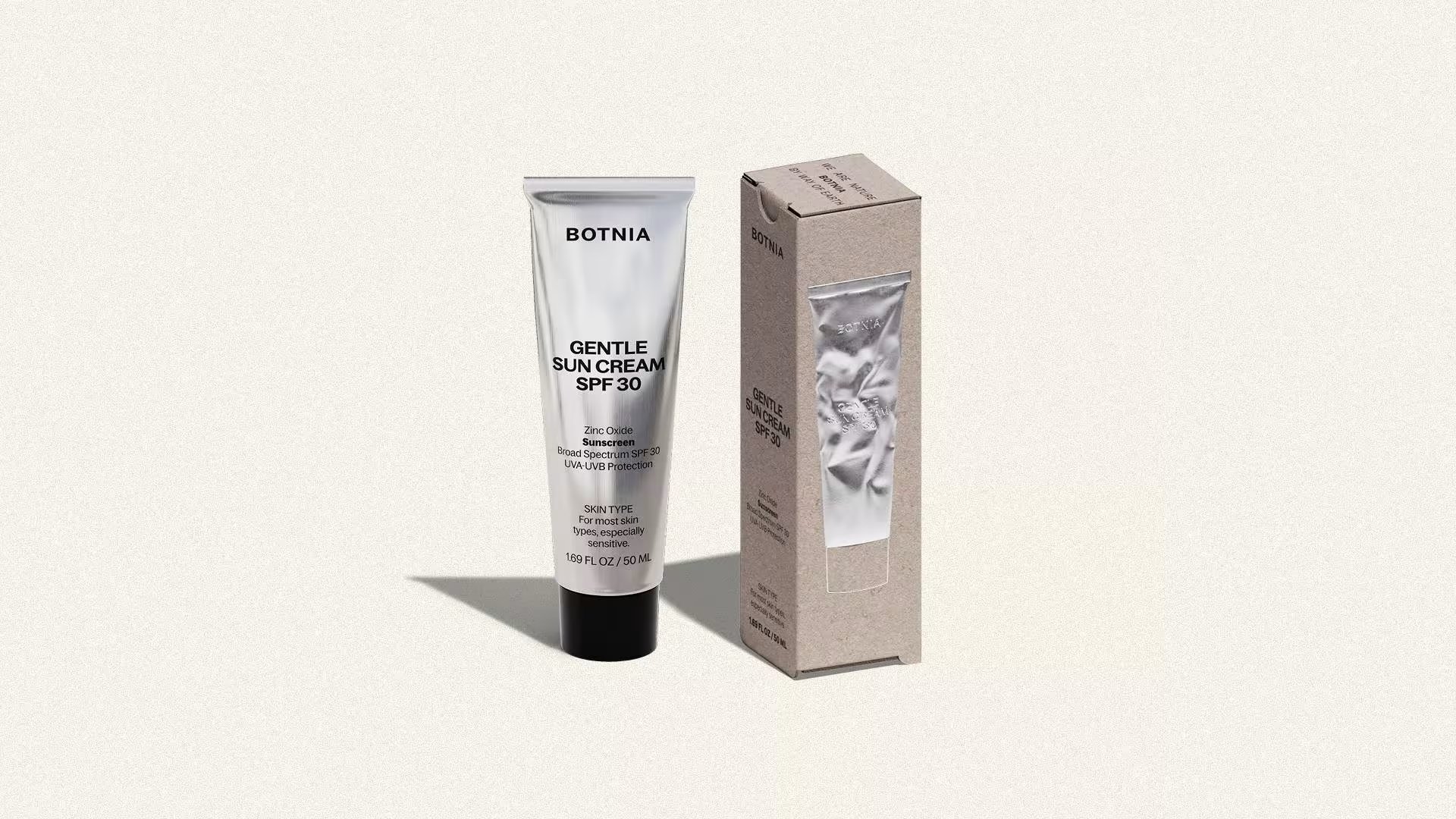 How HUGMUN turned a sun cream tube into sculptural packaging for Botnia | Mindsparkle Mag