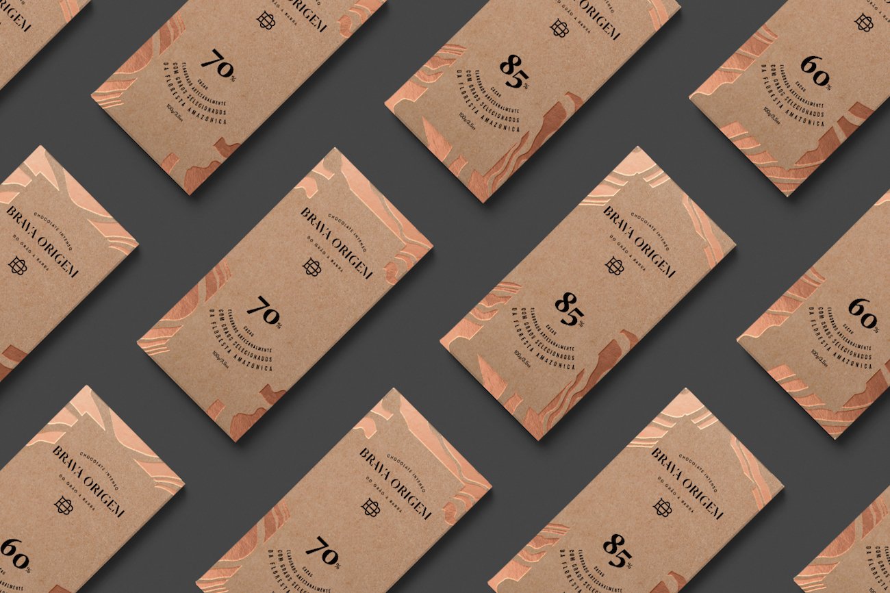 Brava Origem Chocolate Packaging | Mindsparkle Mag