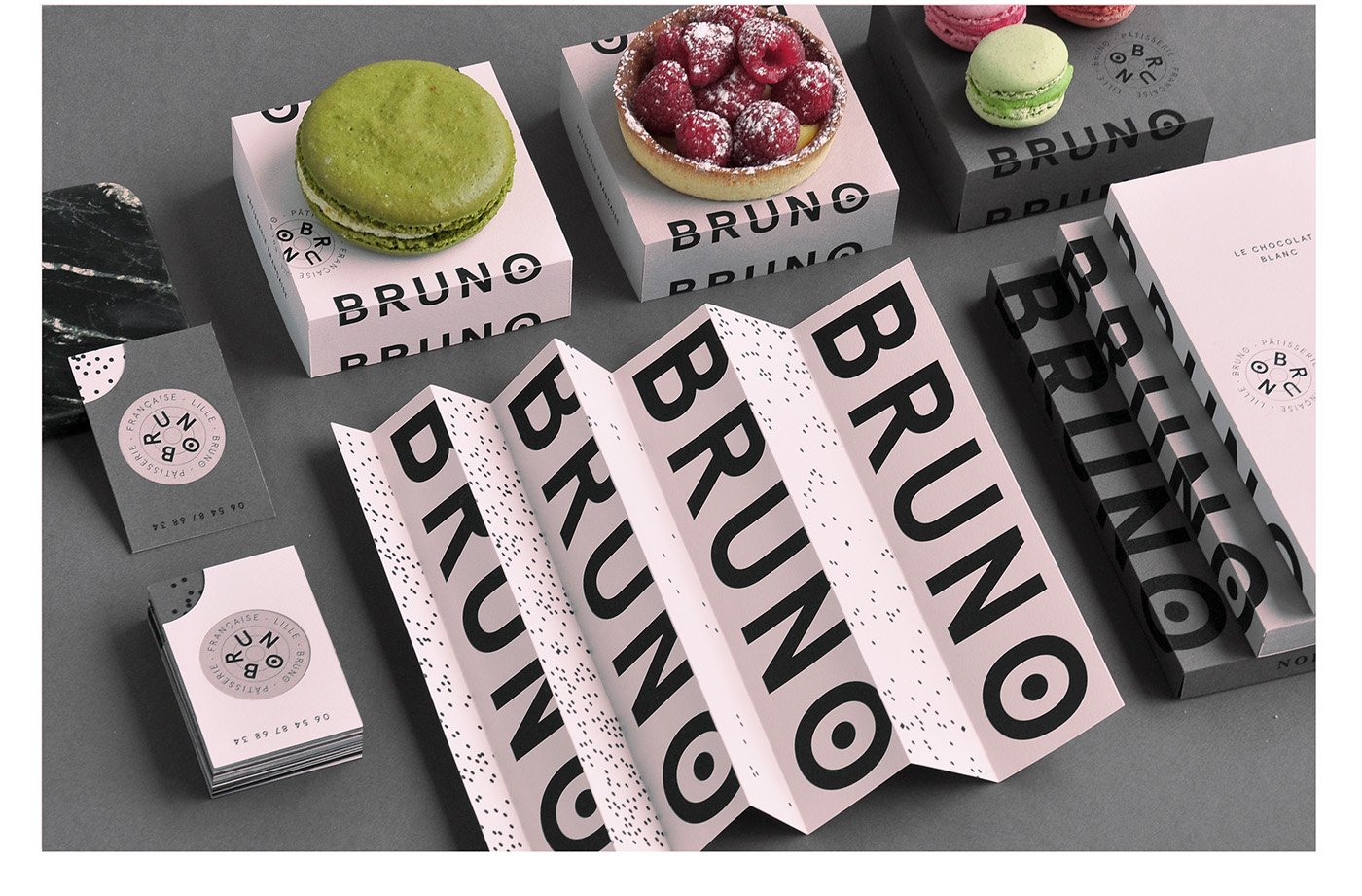 Bruno French Pastry Branding | Mindsparkle Mag