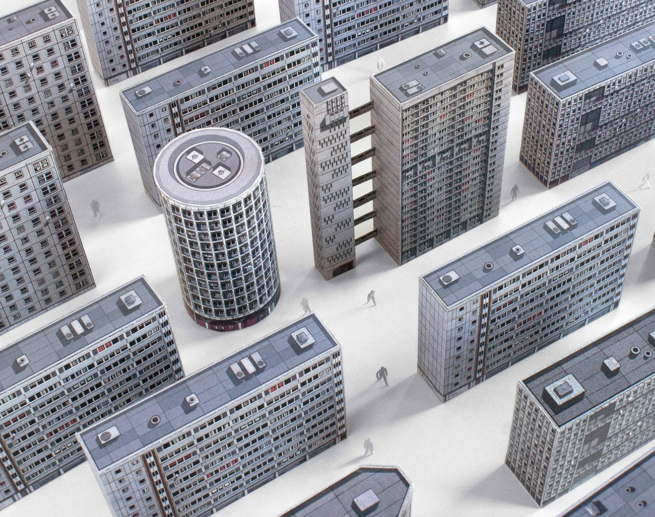 Brutal London – Paper Art | Mindsparkle Mag