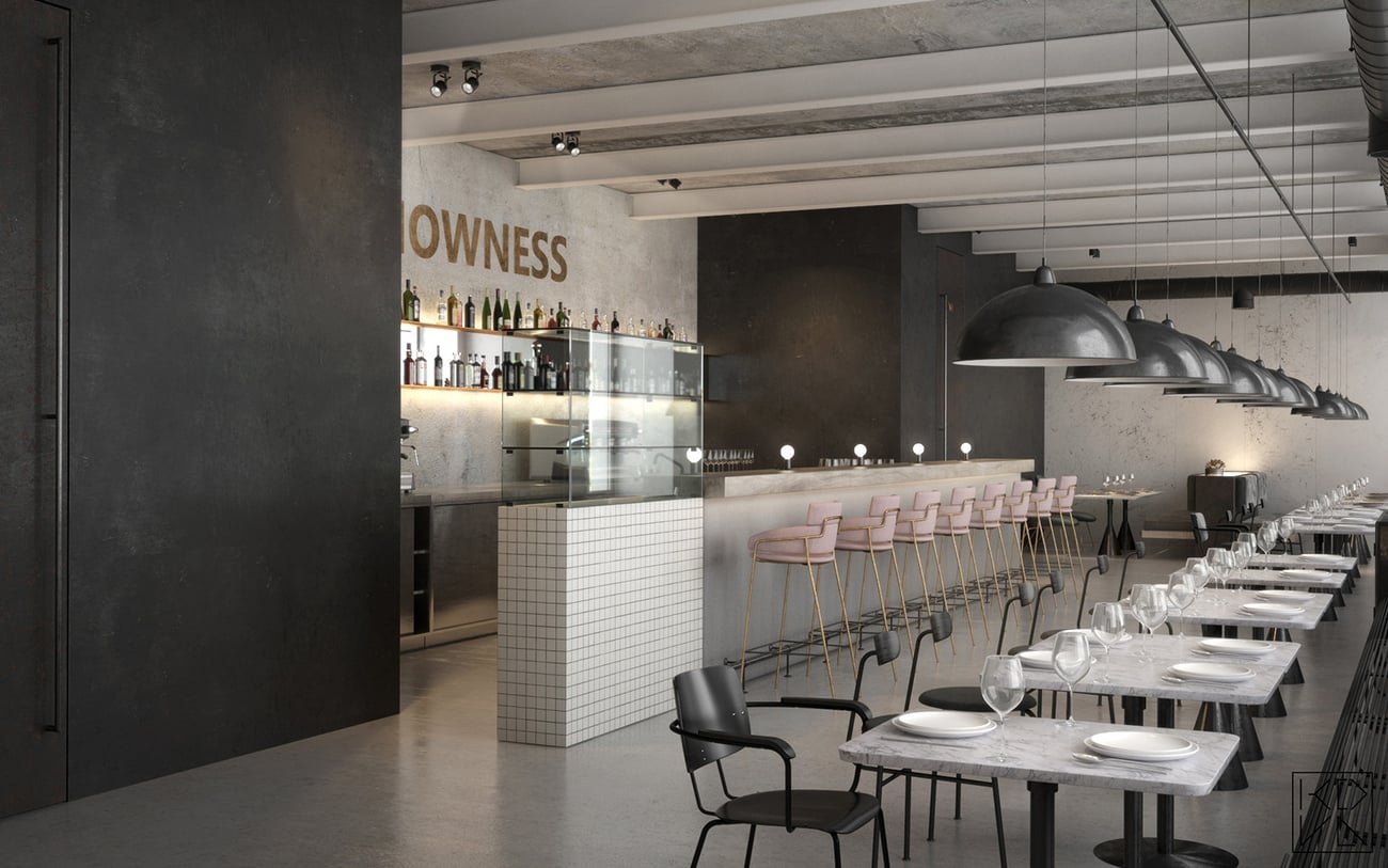 Cafe Nowness interior & architecture | Mindsparkle Mag